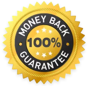 100 % Money Back Guarantee